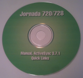 Manual and Software CD For HP Jornada 720 & 728 Handheld PC