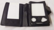 Casio E-105 Horizontal Flip Leather Case with Replacement Stylus and Notepad