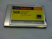 3Com Megahertz 56K WinModem PC Card with XJack Connector